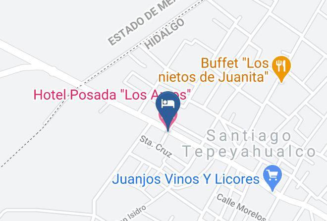 Zempoala - Hotel Posada Los Arcos Maps