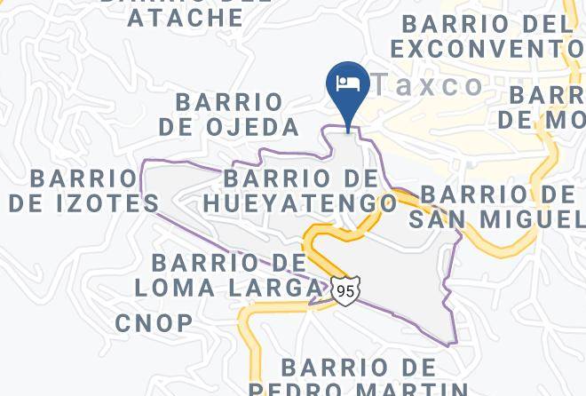 Taxco De Alarcon - Hotel Posada Lucy Maps