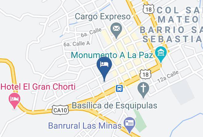 Esquipulas - Hotel Posada Mama Chilita Maps