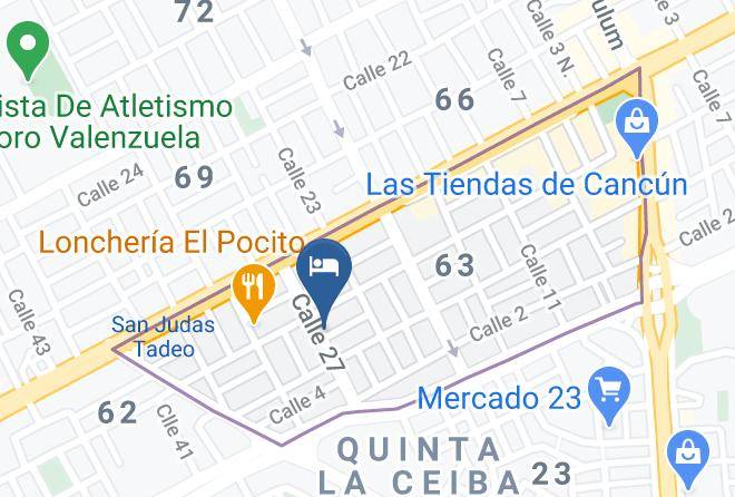 Benito Juarez - Hotel Posada Marcas Maps