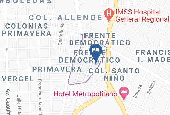 Tampico - Hotel Posada Monte Cristo Maps