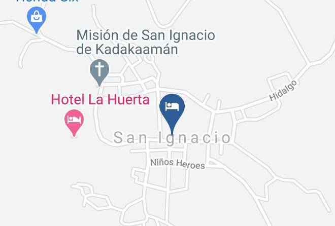 Mulege - Hotel Posada Maps