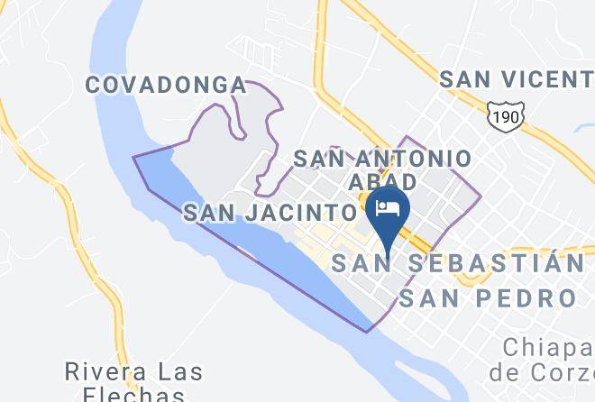Chiapa Dezo - Hotel Posada Real Maps
