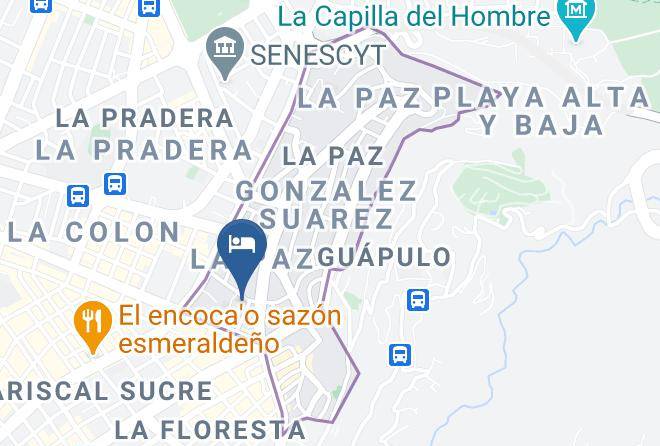 Distrito Metropolitano De Quito - Hotel Posada Real Maps