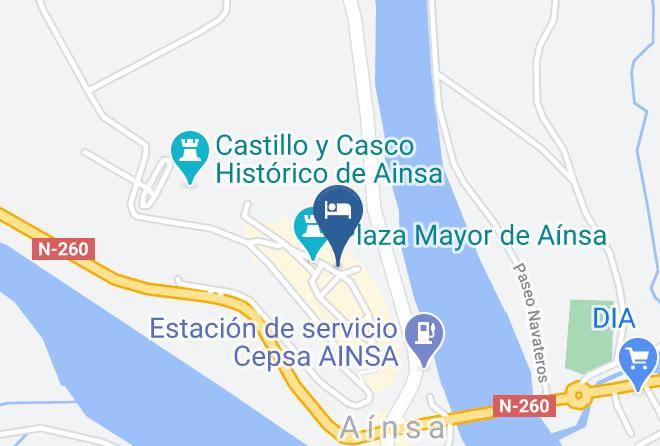 Huesca - Hotel Posada Real Maps