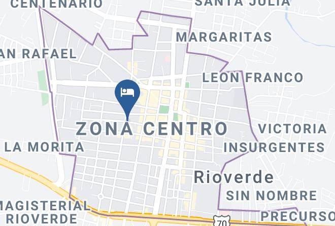 Rioverde - Hotel Posada Rio Maps