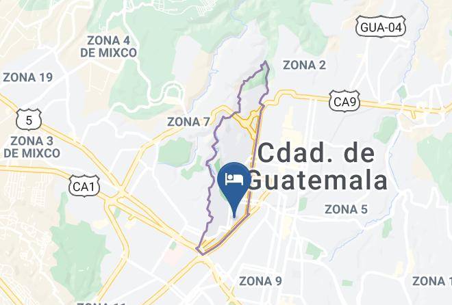 Guatemala - Hotel Posada Rosa Balvina Maps