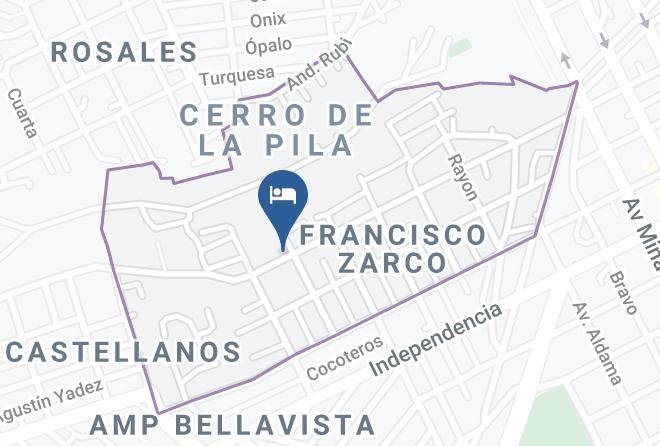 Gomez Palacio - Hotel Posada San Agustin Maps