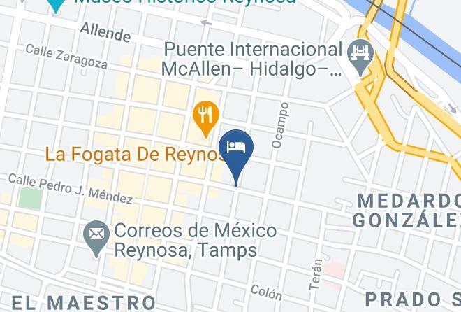 Reynosa - Hotel Capri Maps