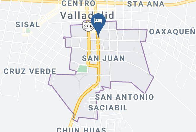 Valladolid - Hotel Posada San Juan Maps