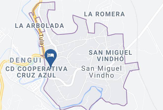 Tula De Allende - Hotel Posada San Miguel Maps