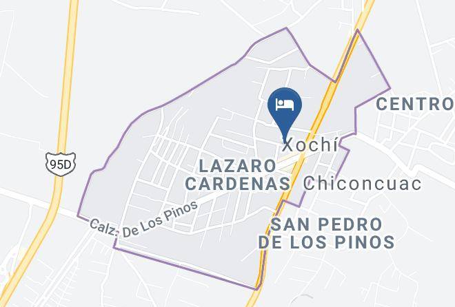 Xochitepec - Hotel Posada Santa Cruz Maps