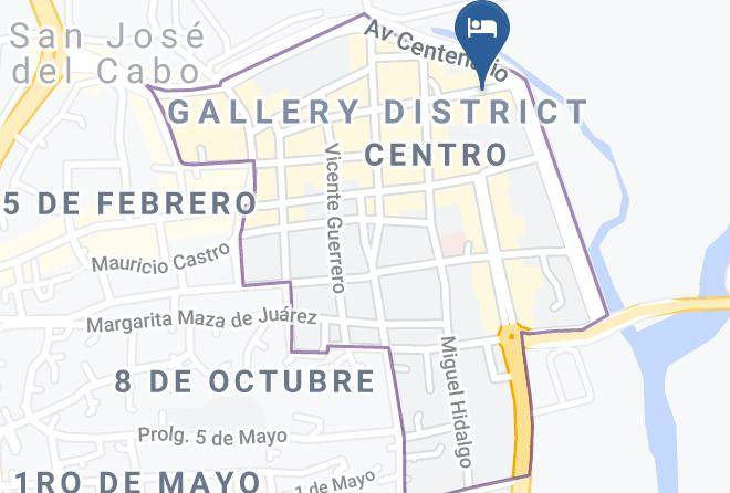 Los Cabos - Hotel Posada Senor Manana Maps