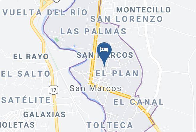 Tula De Allende - Hotel Posada Tolteca Maps