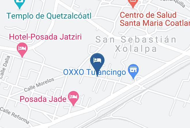 Teotihuacan - Hotel Posada Tonantzin Maps
