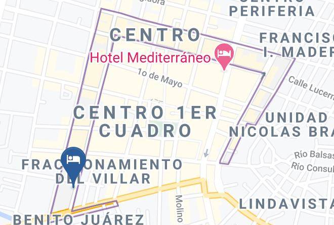 Tulancingo De Bravo - Hotel Posada Tulancingo Maps