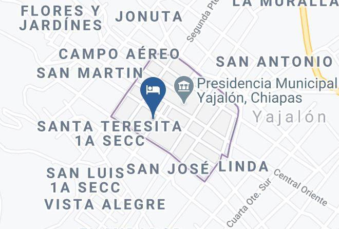 Yajalon - Hotel Posada Victoria Maps