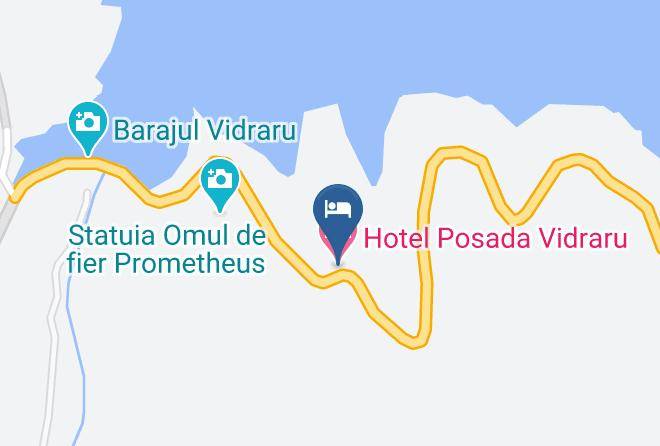 Arefu - Hotel Posada Vidraru Maps