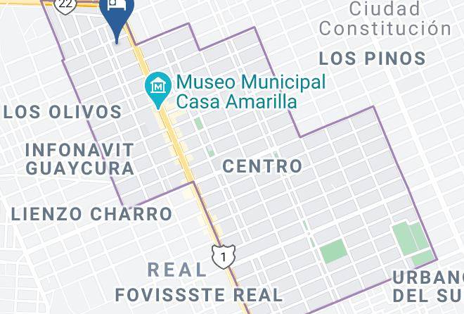Comondu - Hotel Posadas Del Ryal Maps