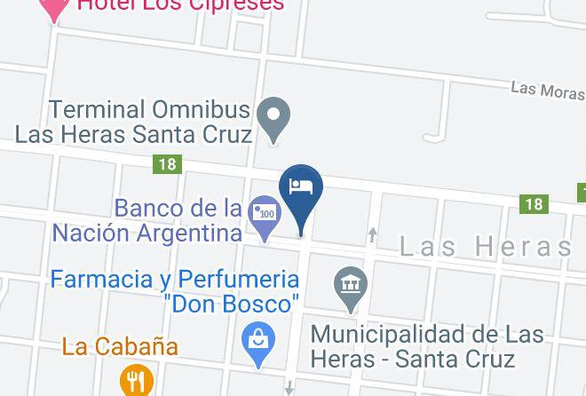 Deseado - Hotel Posadas Del Sur Maps