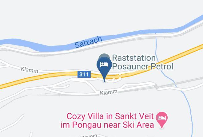 Sankt Johann Im Pongau - Hotel Posauner Maps