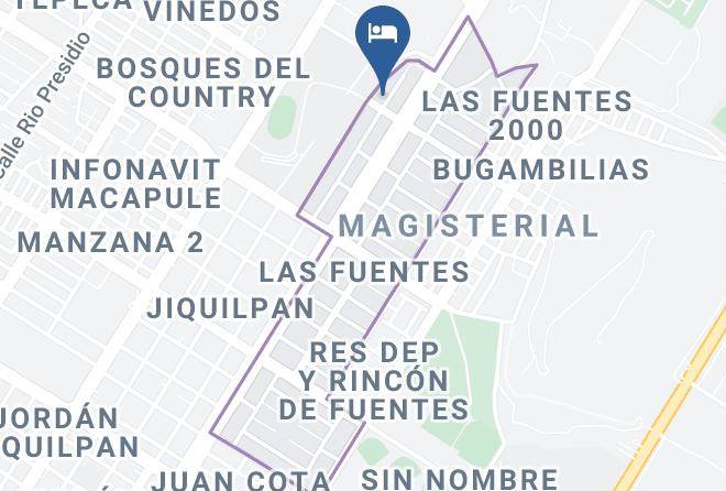 Ahome - Hotel Poseidon Maps