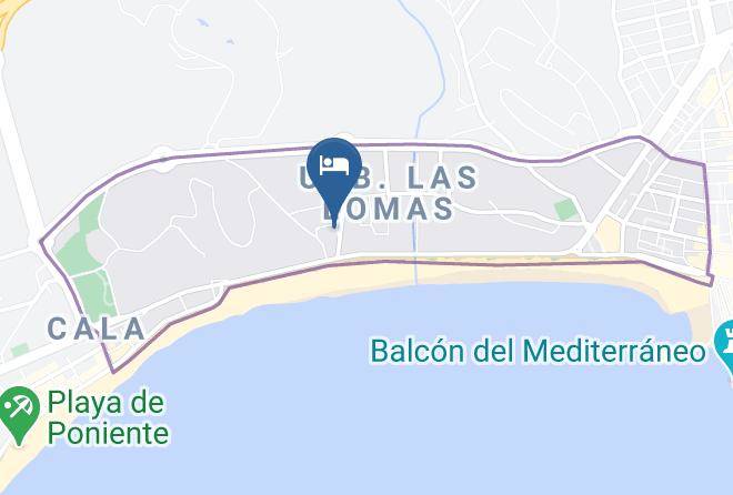 Hotel Poseidon Playa Map