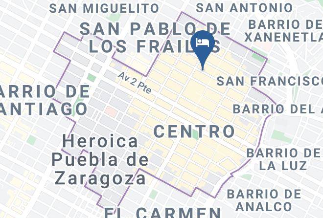 Heroica Puebla De Zaragoza Puebla - Hotel Poses Maps