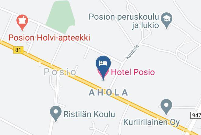 Posio - Hotel Posio Maps