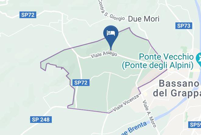 Vicenza - Hotel Positano Maps