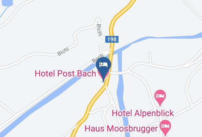 Reutte - Hotel Post Bach Maps