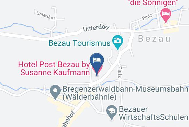 Bregenz - Hotel Post Bezau By Susanne Kaufmann Maps
