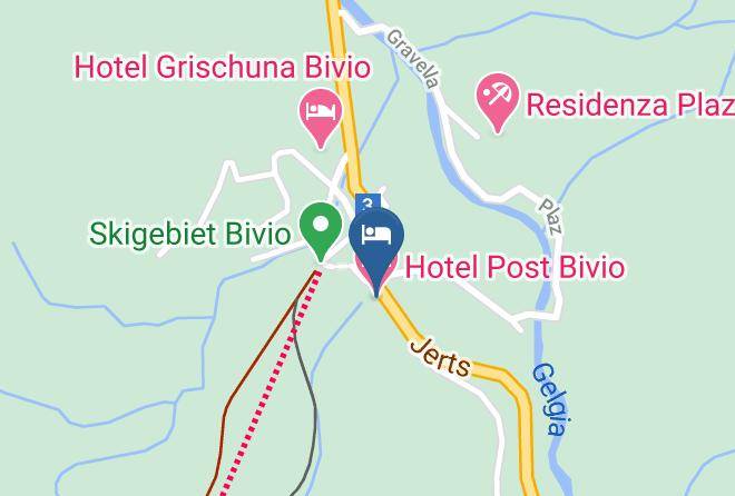 Albula - Hotel Post Bivio Maps