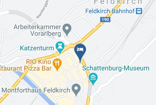 Feldkirch - Hotel Post Maps
