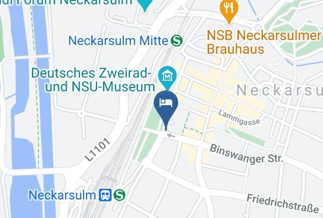Heilbronn - Hotel Post Maps