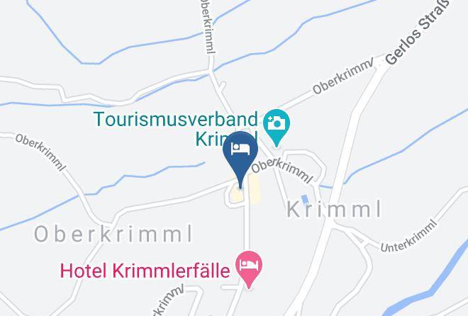 Zell Am See - Hotel Post Krimml Maps