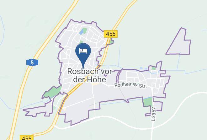 Wetteraukreis - Hotel Post Rosbach Maps