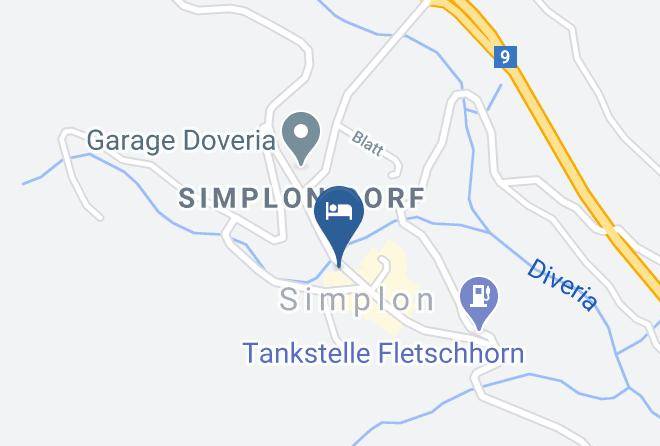 Brig - Hotel Post Simplon Maps