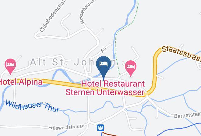 Toggenburg - Hotel Post Unterwasser Maps