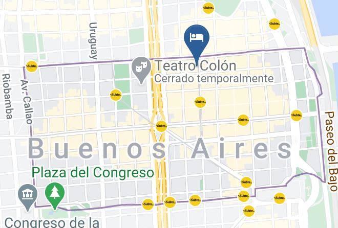 San Nicolas - Hotel Posta Carretas Bs As Maps