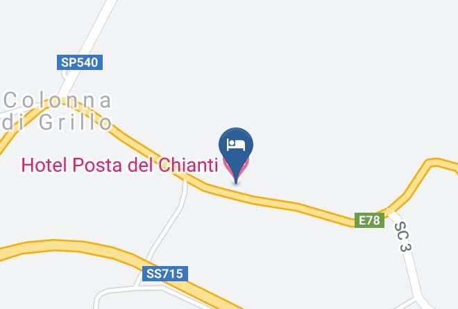 Siena - Hotel Posta Del Chianti Maps