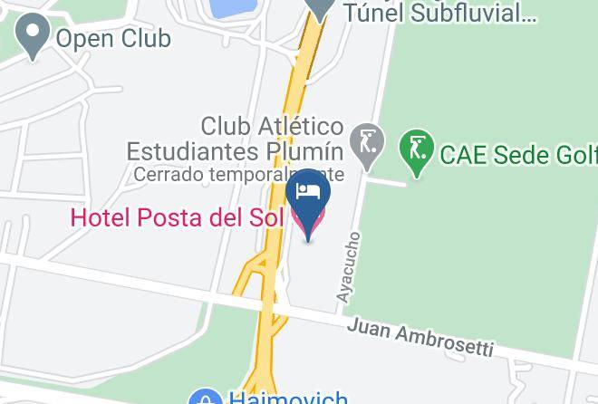 Parana - Hotel Posta Del Sol Maps