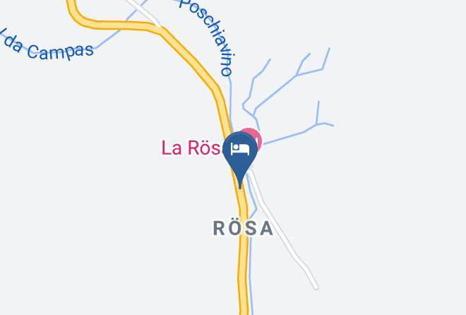 Hotel Posta La Rosa Map