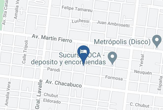 Misiones City - Hotel Posta Norte Maps