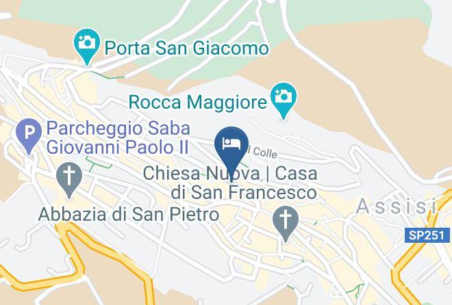 Perugia - Hotel Posta Panoramic Maps