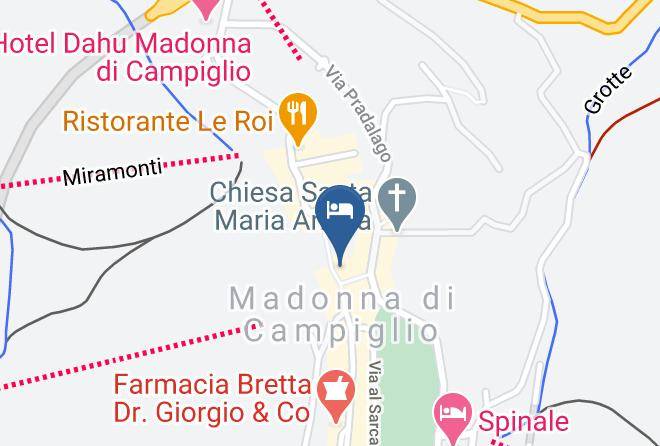 Trento - Hotel Posta Rta Maps