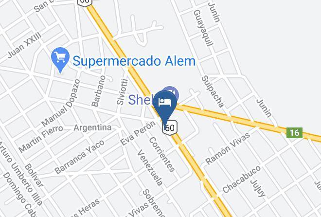 Ischilin Department - Hotel Postas De Dean Funes Maps
