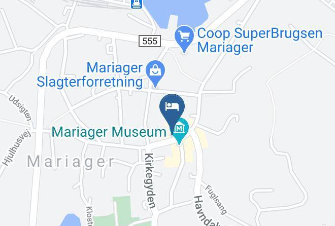 Mariager - Hotel Postgaarden Mariager Maps