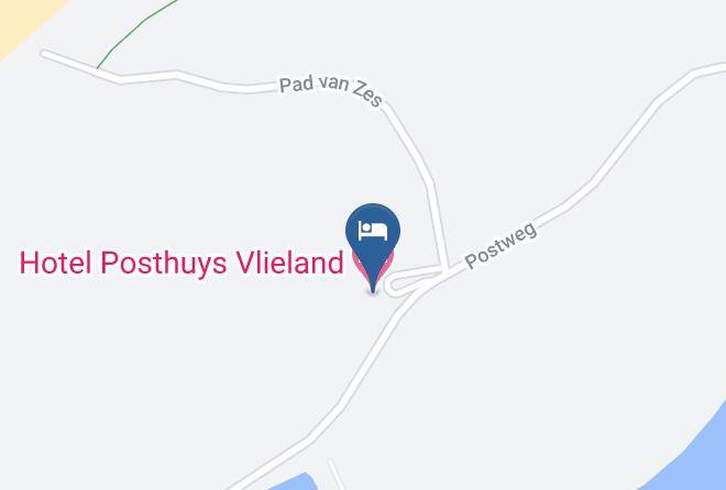Vlieland - Hotel Posthuys Vlieland Maps