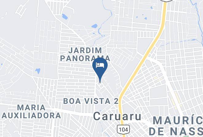 Caruaru - Hotel Posto Silva Maps